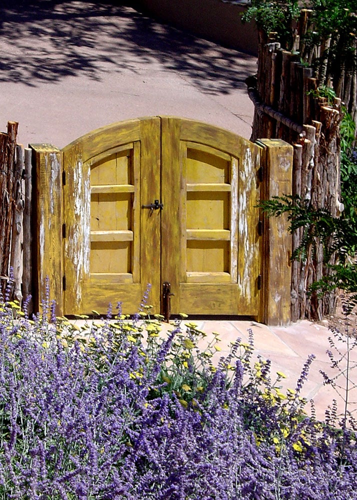 arched garden gate