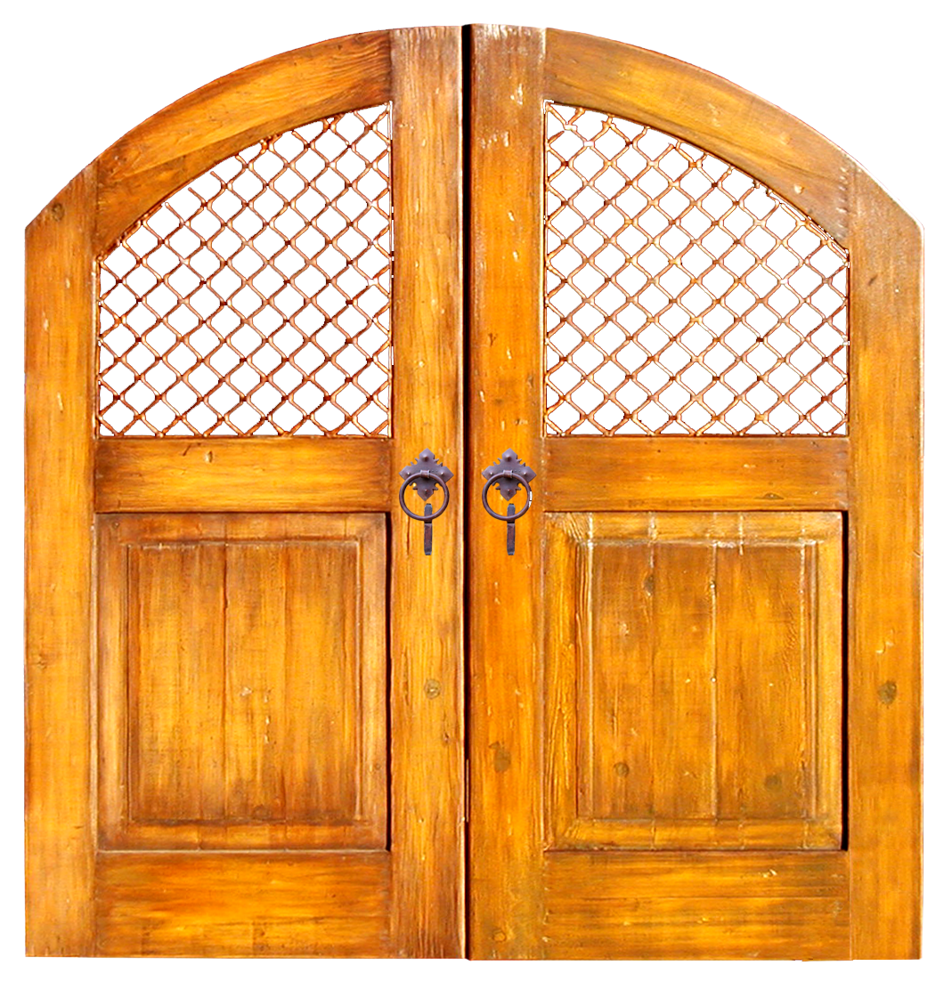 Arched garden gate