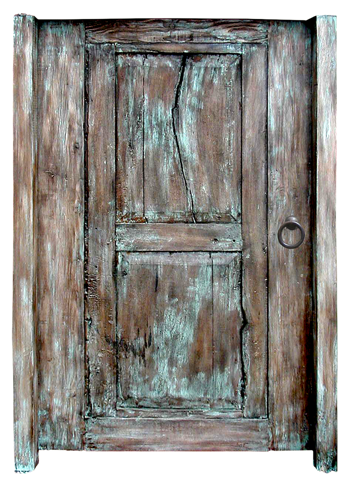 7698B-Gate-L Rustic entry gate