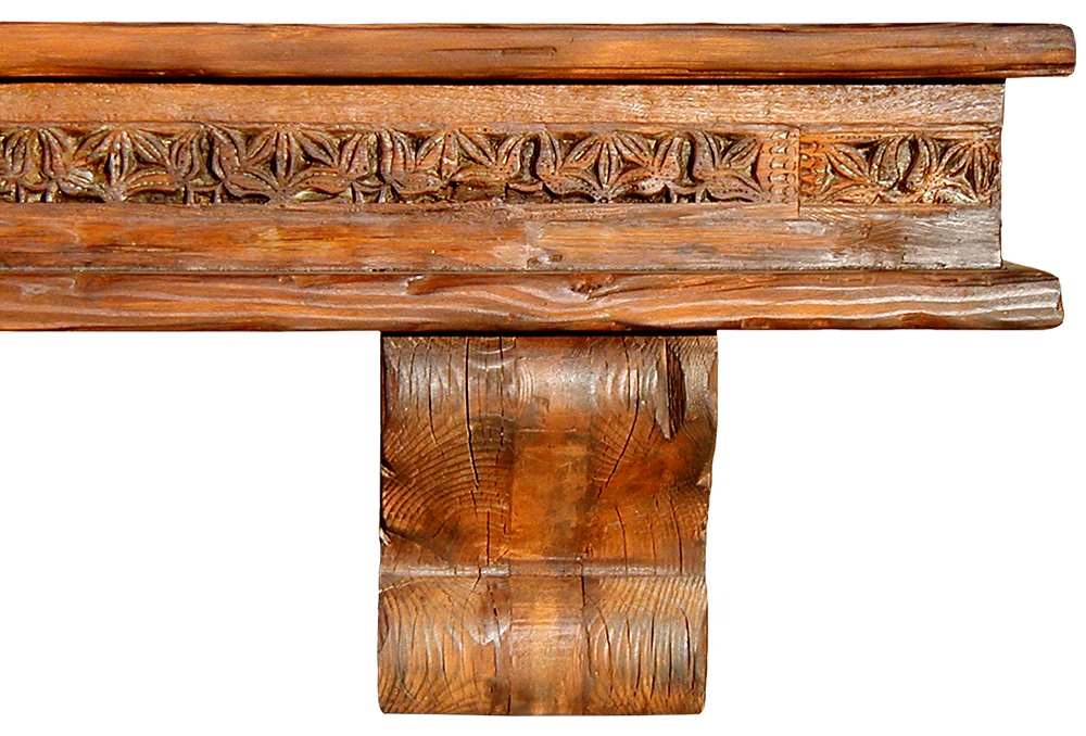 7737A-Mantle-crop fireplace mantel