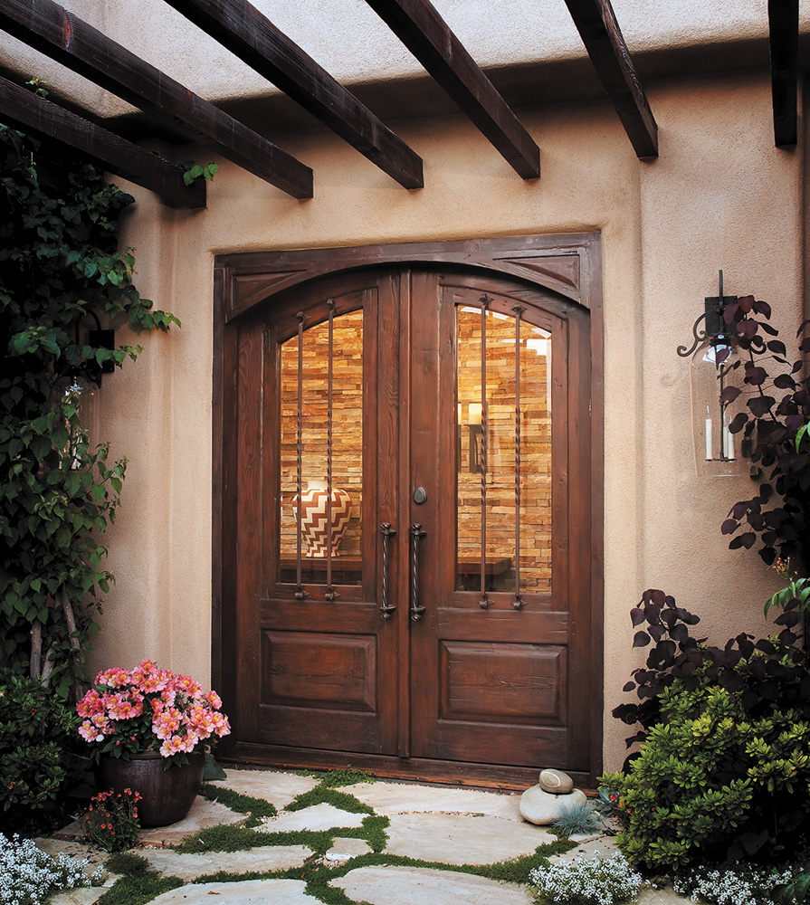 Double Front Door with Astragal