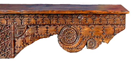 corbel fireplace mantel
