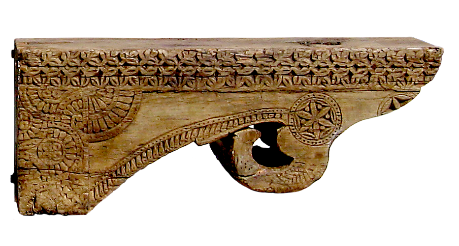 Carved ceiling corbel
