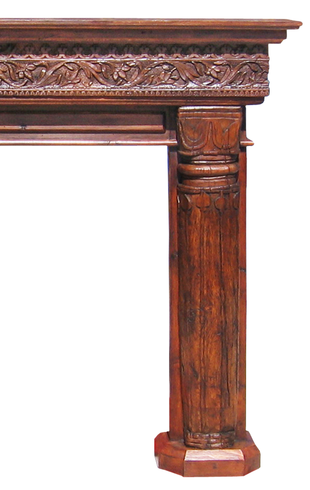 antique fireplace surround