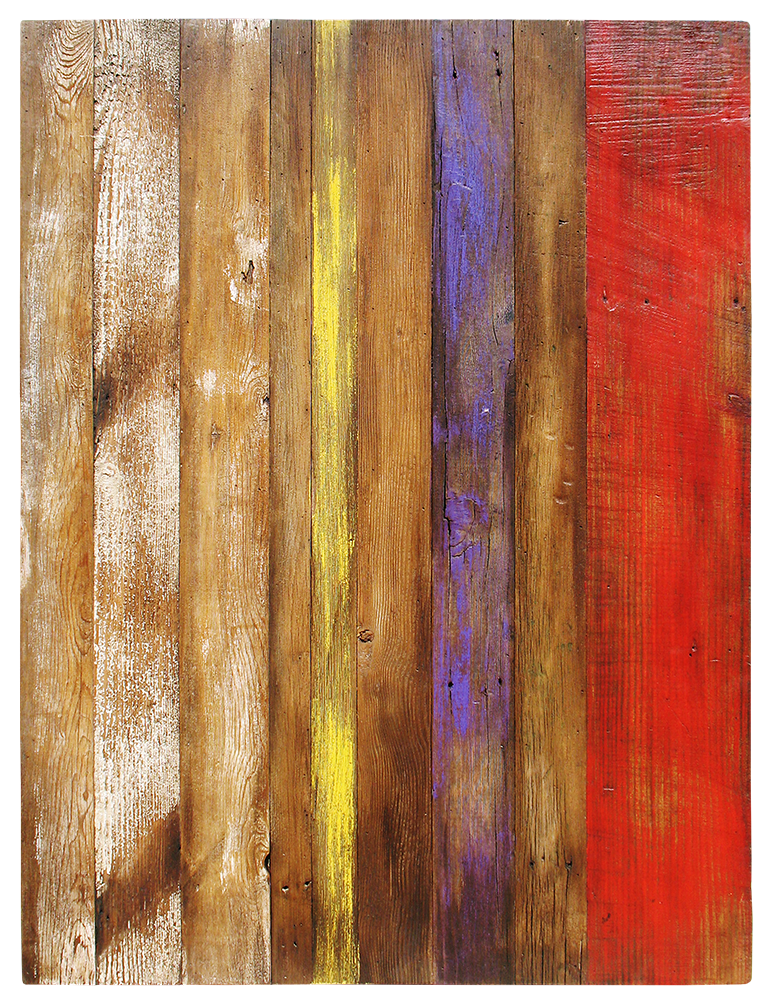 multi-colored planking