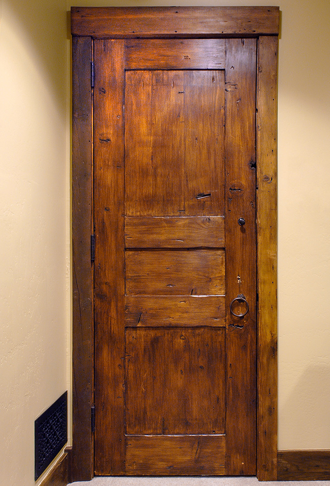 custom wood interior doors