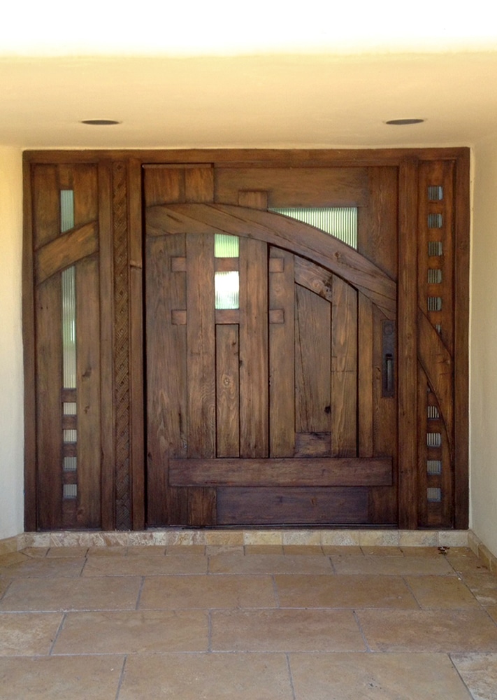 Pintle Hinged Door