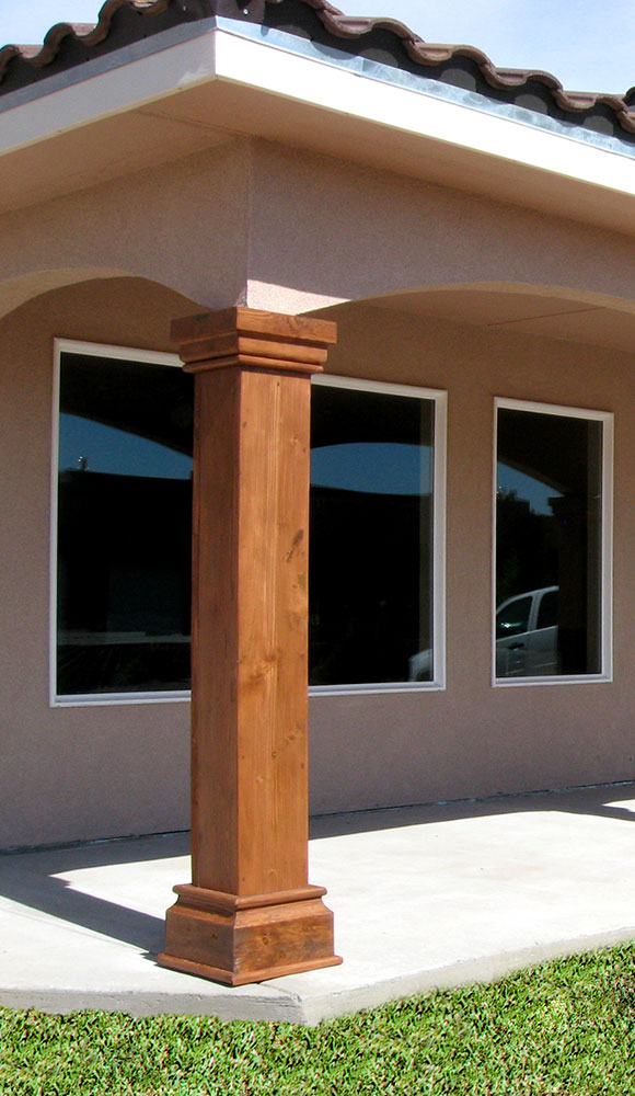 Portal columns