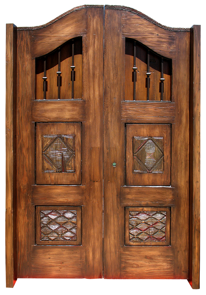9679-01-Gate-L Arched gate with tin edging