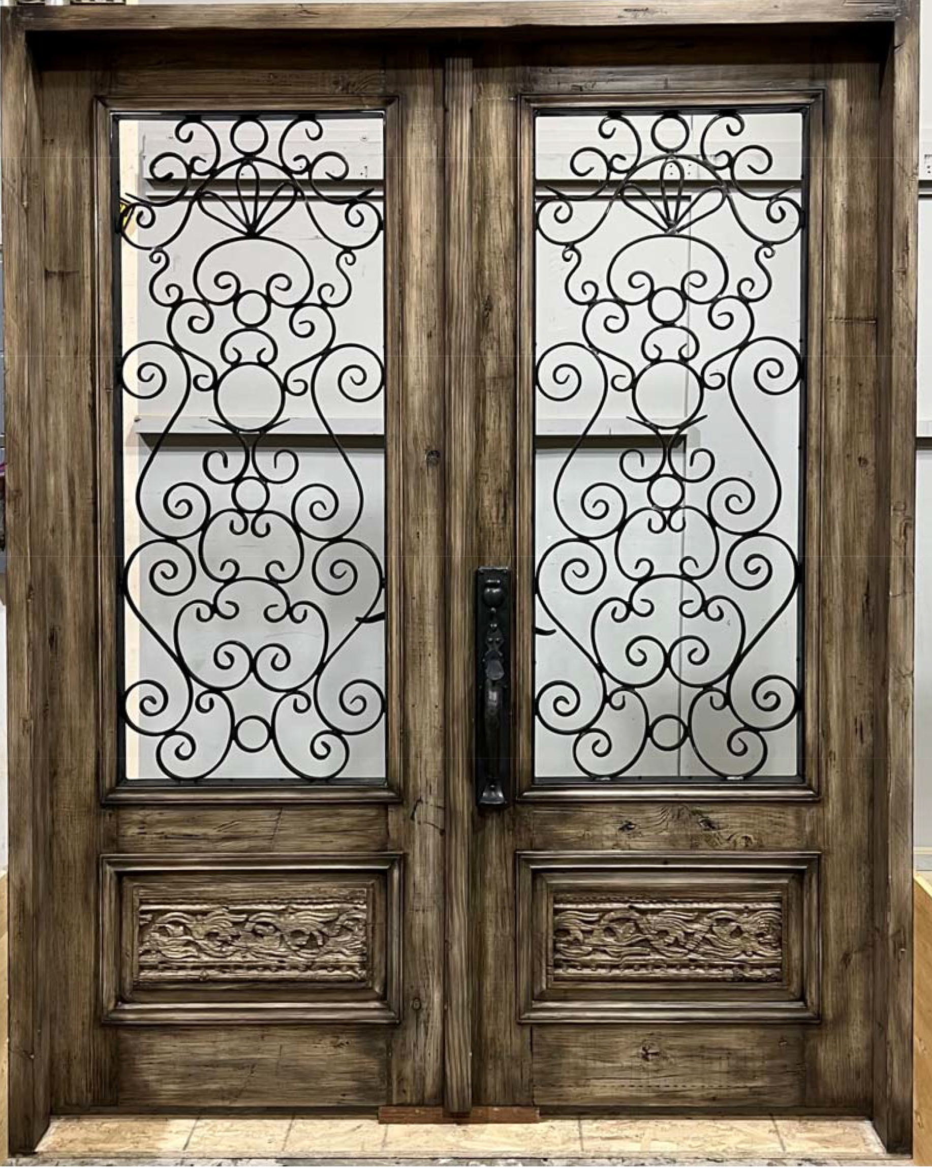 Entry Gate with Custom Grillwork