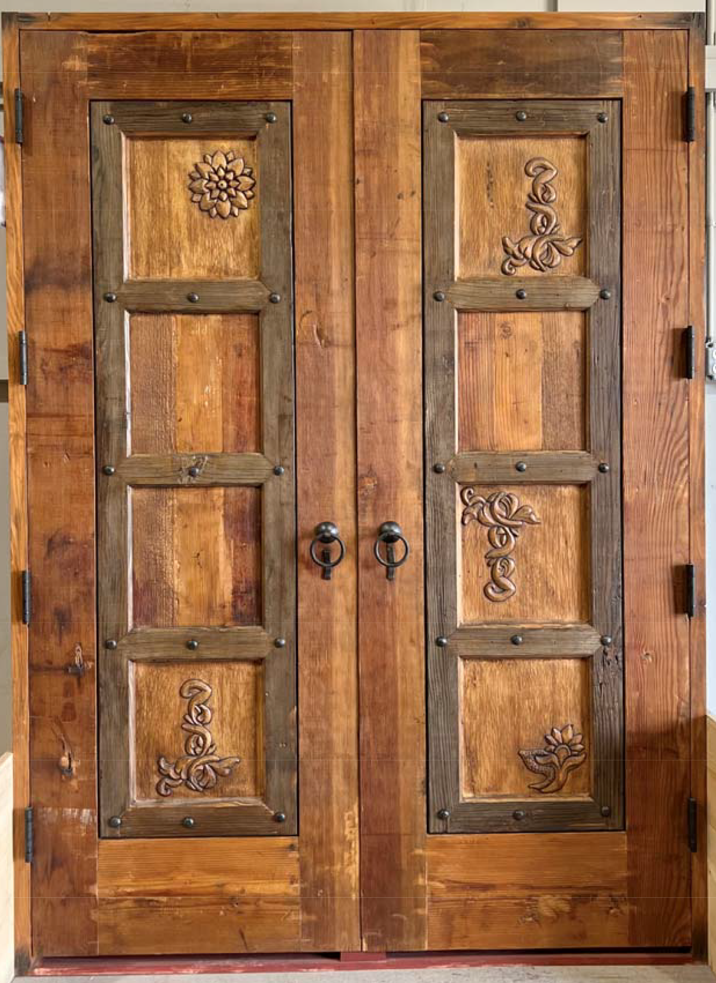 11597-13 Interior Carved Wood Doors