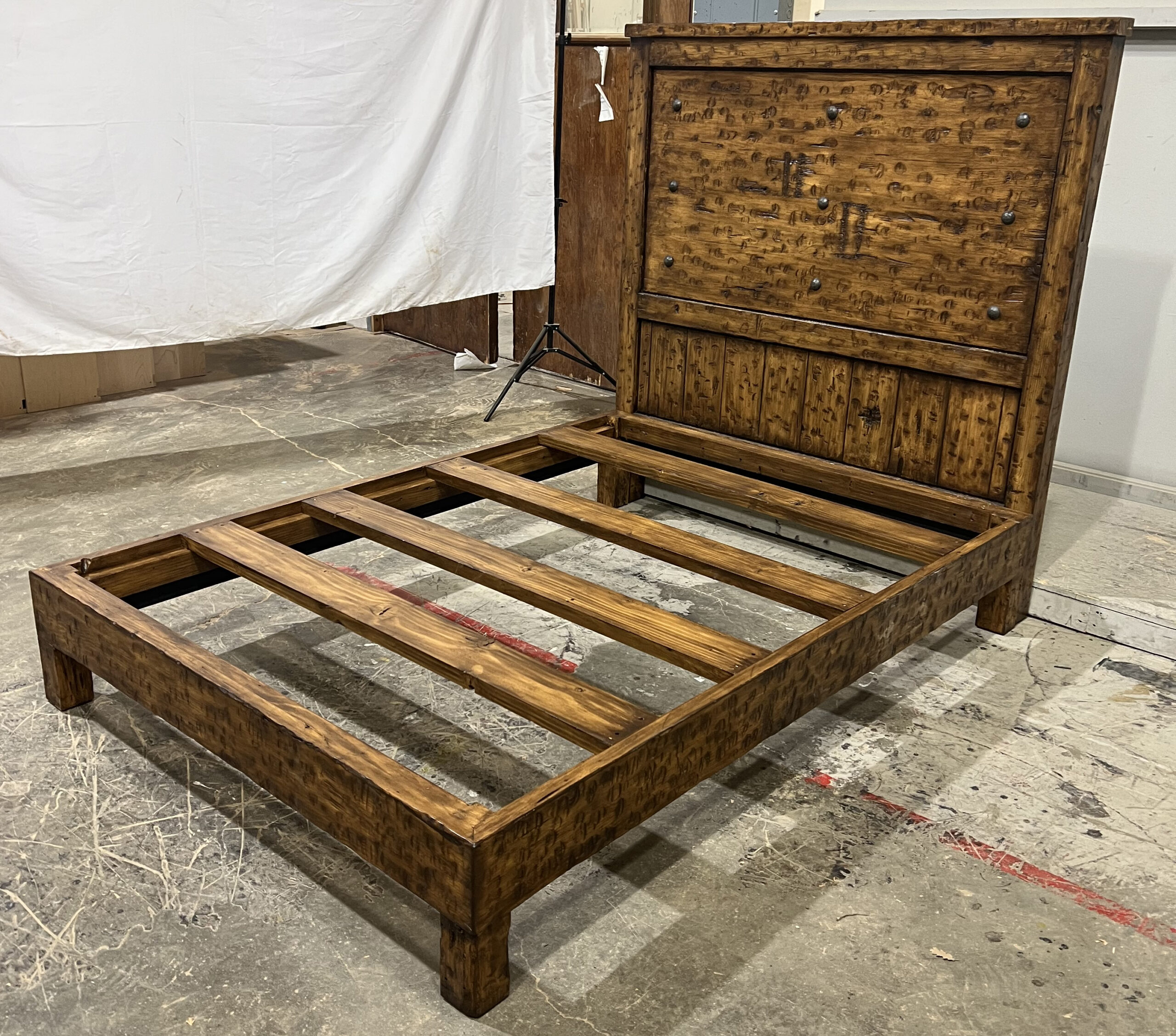11633-06-BedFrame2 Custom Wooden Bed Frame