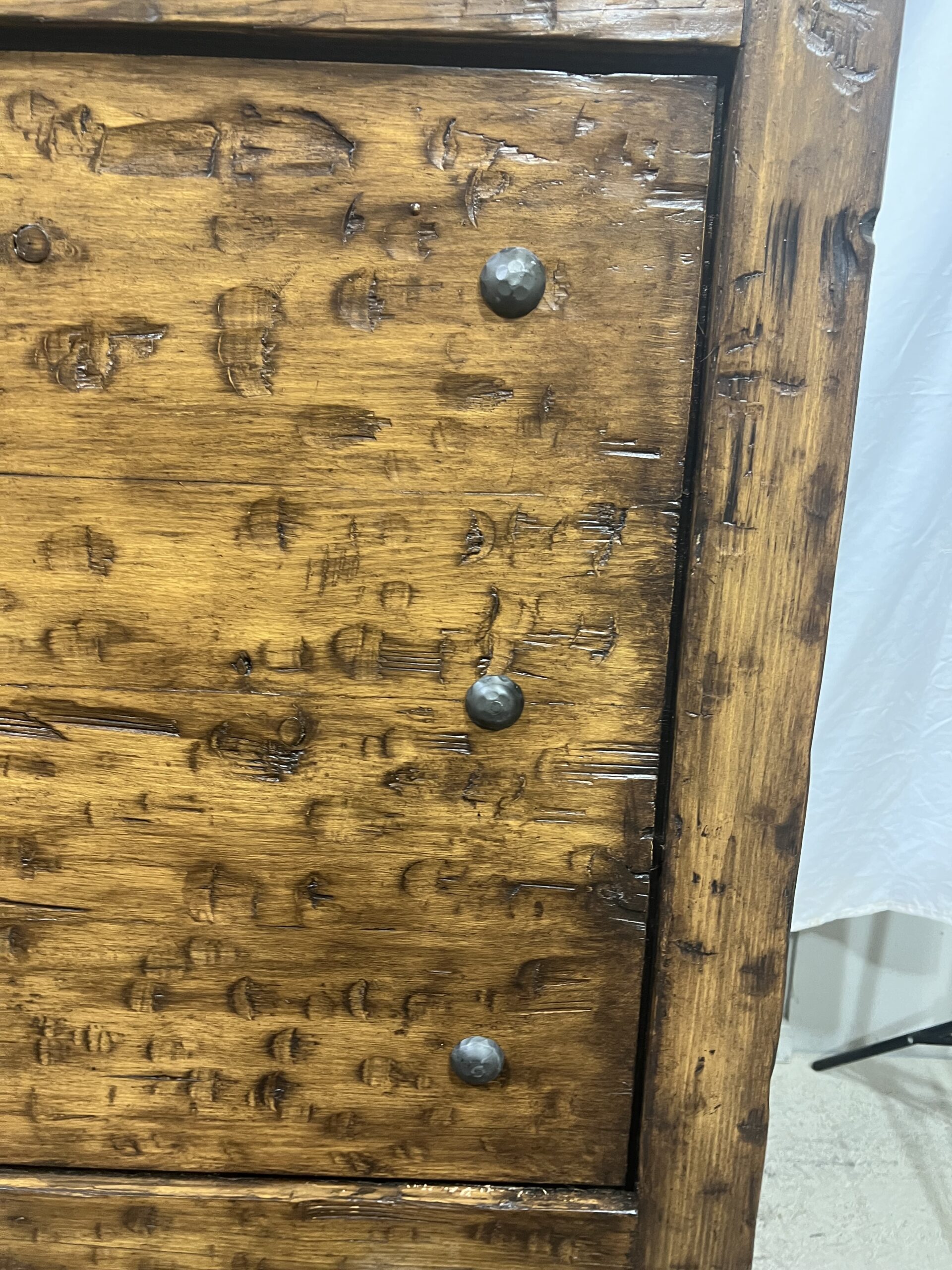 11633-06-BedFrameDetail Custom Wooden Bed Frame Detail