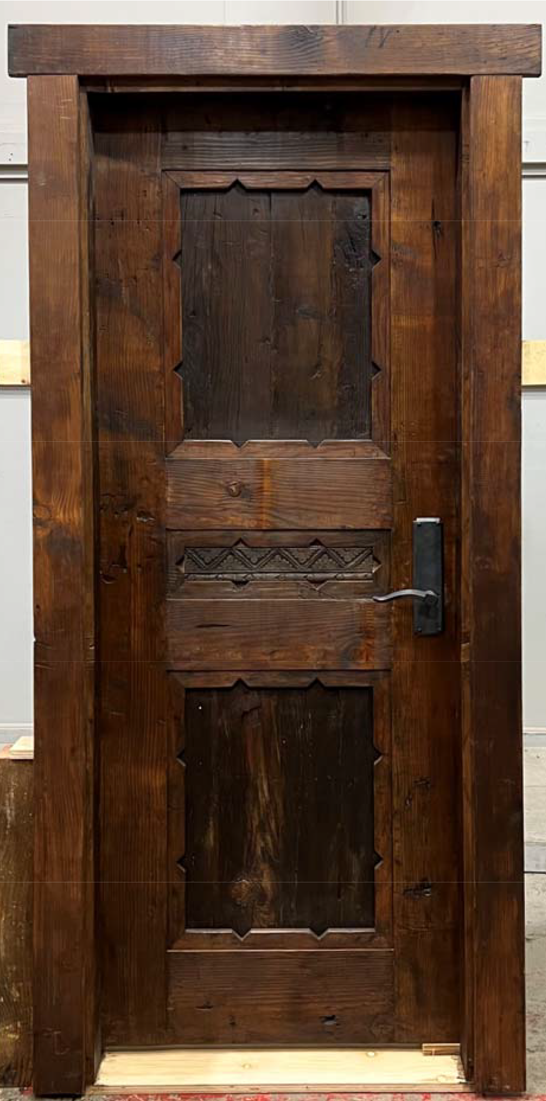 11662-02-front Interior Door with carved panel