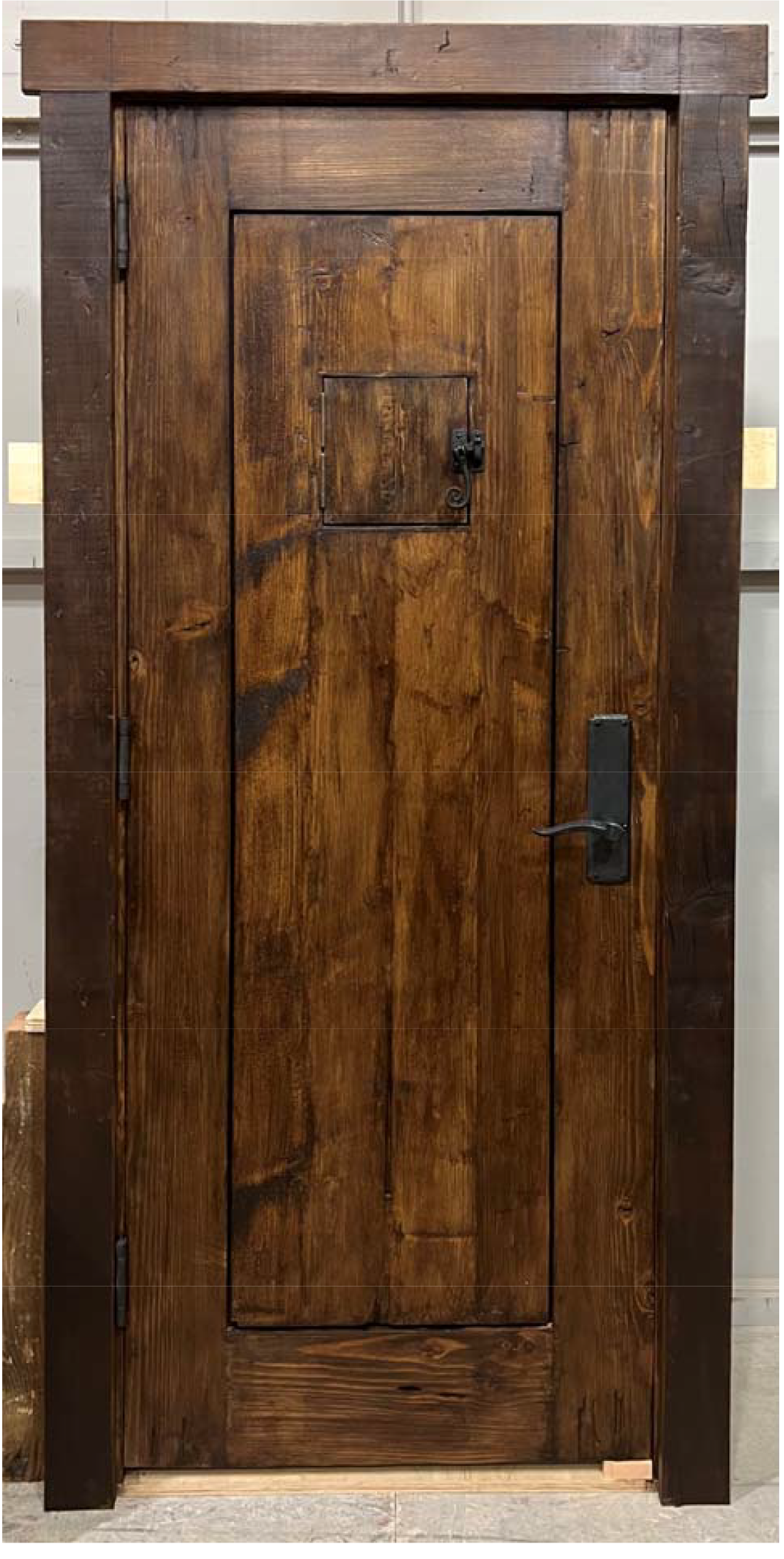 11662-03-back Exterior Door with Peep Door