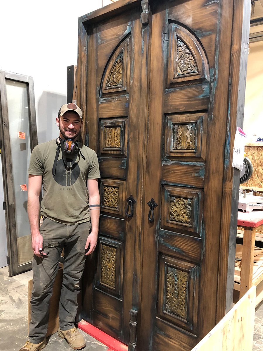 Dbl. Door w. Ethan La Puerta Originals Craftsman
