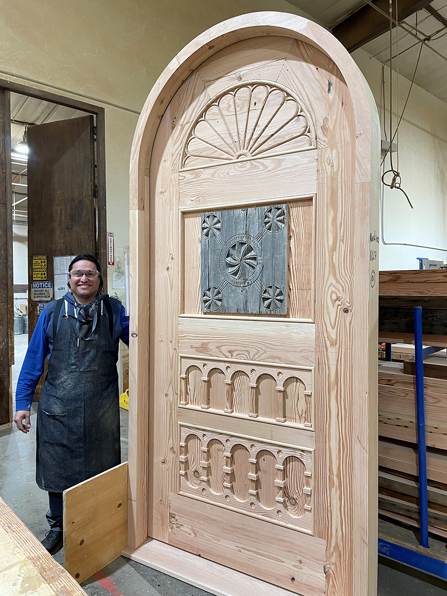Unfinished Front Entry w. Arturo La Puerta Originals Craftsman
